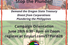 Online Activity: Stop the Plunder! Campaign Orientation