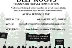 In-Person Activity: Deep Roots: Trainings for Forest & Climate Action