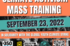 In-Person Activity: Climate Activism Training