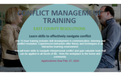 Online Activity: 16-Hour Conflict Management Training