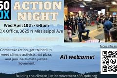 In-Person Activity: 350PDX April Action Night