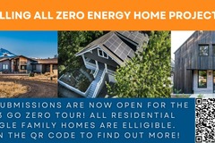 In-Person Activity: Site Submissions Open for Zero Energy Homes Tour!