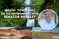 Online Activity: OLCV Virtual Town Hall on the Environment with Sen. Merkley