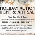In-Person Activity: 350PDX Holiday Action Night & Art Sale