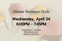 In-Person Activity: Climate Resilience Circle